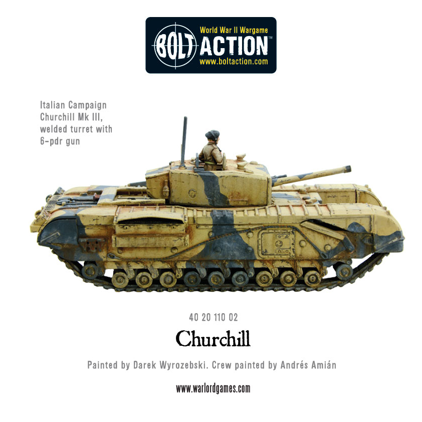 Bolt Action - Churchill Tank