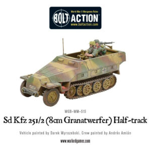 Bolt Action - Ad.Kfz 251/2 Ausf D 8cm Granatwerfer