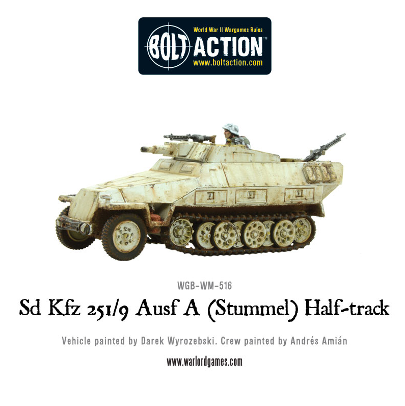 Bolt Action - Ad.Kfz 251/9 Ausf D Sturnmel Heavy Tank