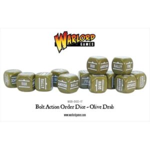 BA Order Dice - Olive Drab