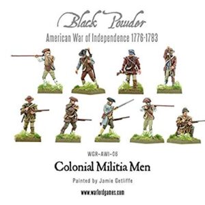 Colonial Militia Men